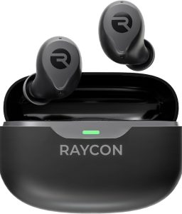 Raycon Everyday Earbuds (2024 Edition) - Bluetooth True Wireless in-Ear Buds with 32 Hours Playtime, Multpoint Technology, Extreme Comfort, and Active Noise Cancellation (Carbon Black)